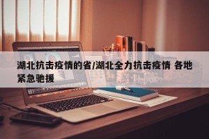 湖北抗击疫情的省/湖北全力抗击疫情 各地紧急驰援